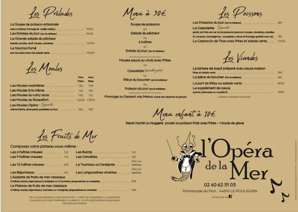 Menu_L'Opéra de la Mer_Pouliguen_image_1