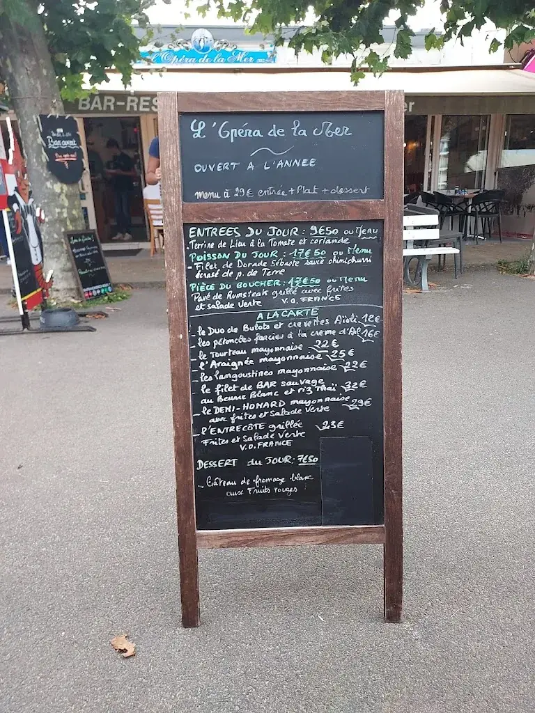 Menu_L'Opéra de la Mer_Pouliguen_image_2