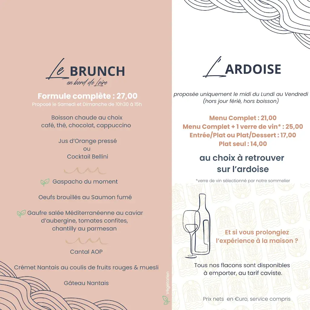 Menu_L'Esplanade Hôtel · Restaurant · Bar à vin_Pellerin_immagine_1