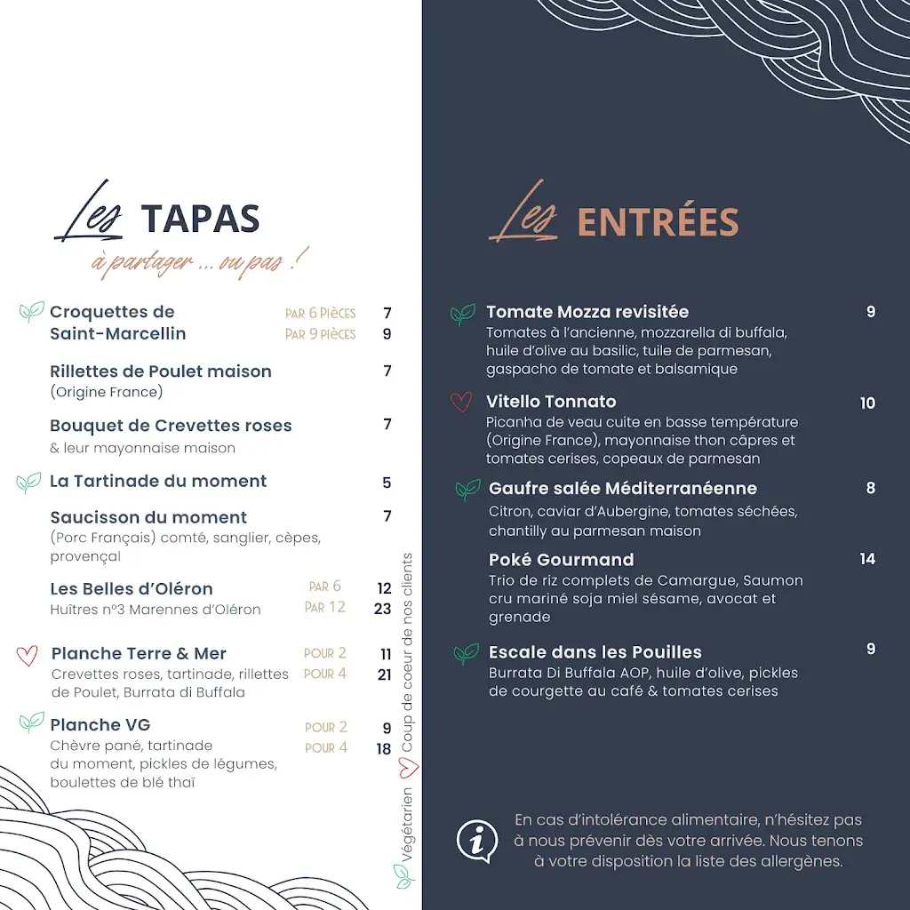 Menu_L'Esplanade Hôtel · Restaurant · Bar à vin_Pellerin_immagine_2
