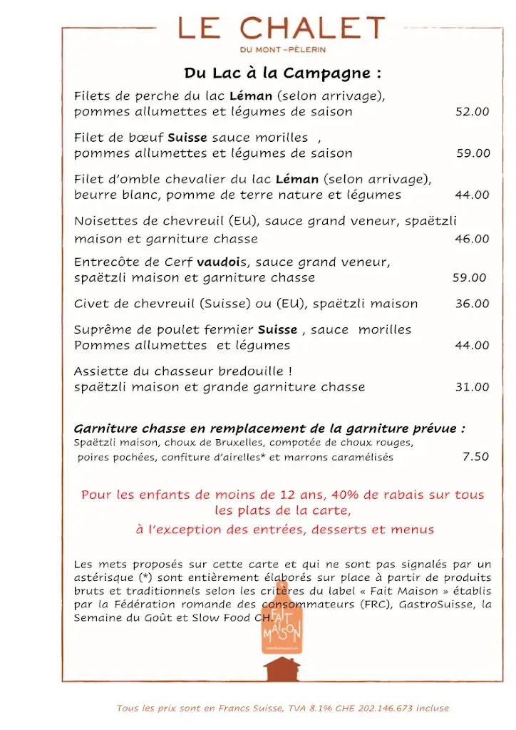 Menu_Restaurant Le Chalet du Mont-Pèlerin_Chardonne_image_3