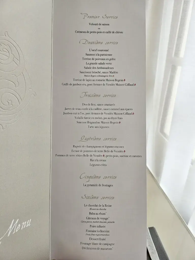 Menu_La Table des Ambassadeurs_Epesses_image_1