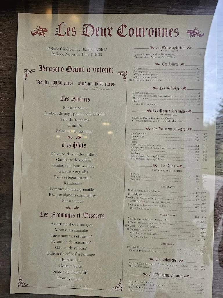 Menu_The 2 Crowns_Epesses_image_1