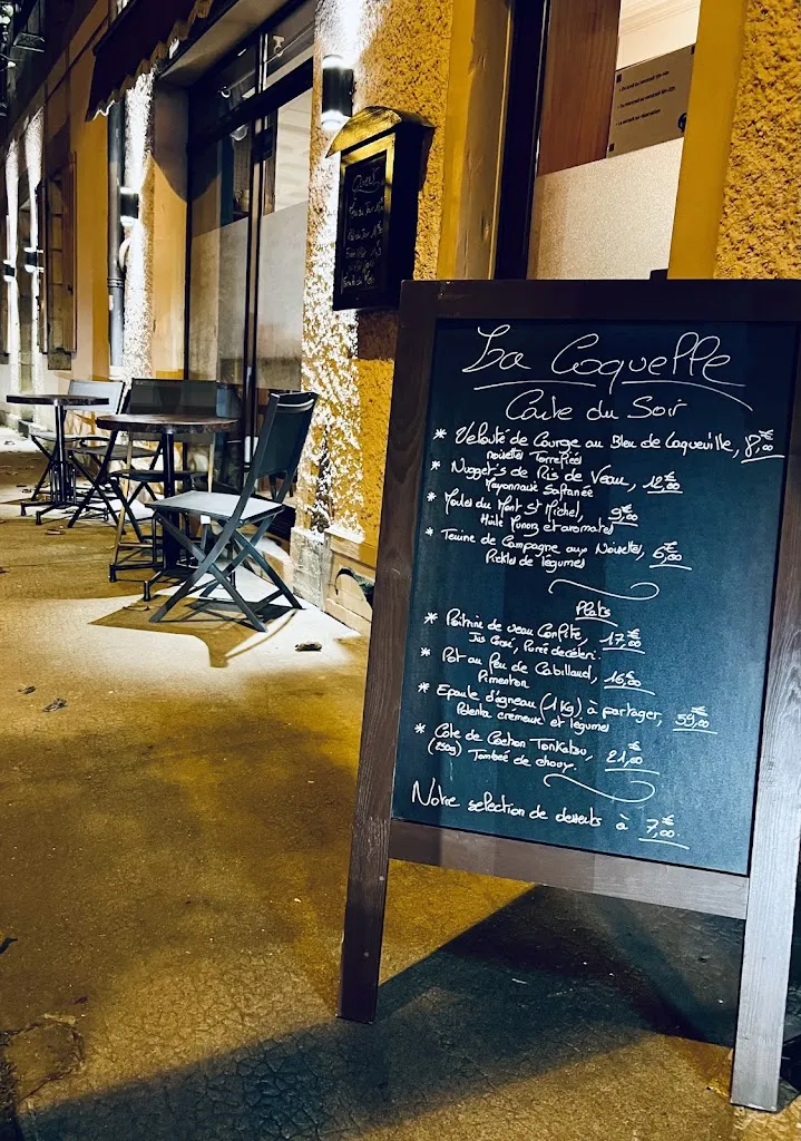 Menu_Restaurant La Coquelle_Moulins_image_2