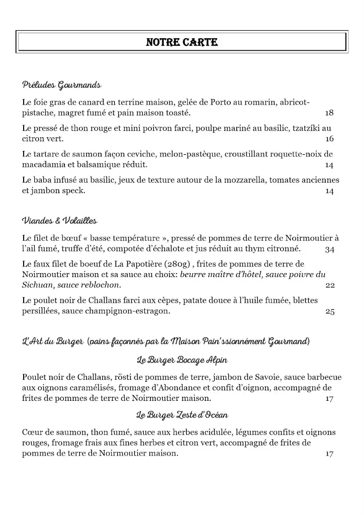 Menu_Le Moulin Cécile_Chasnais_image_1