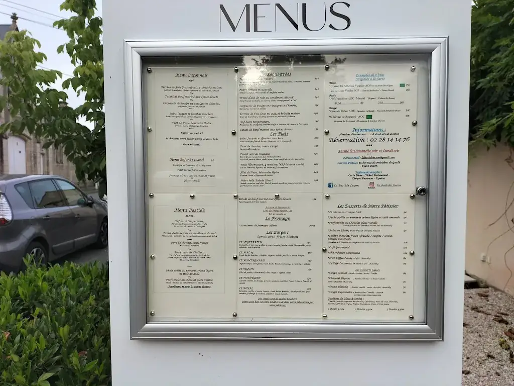 Menu_Restaurant La Bastide_Luçon_image_3