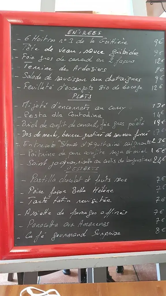 Menu_L'Ardoise Gourmande_Luçon_image_2