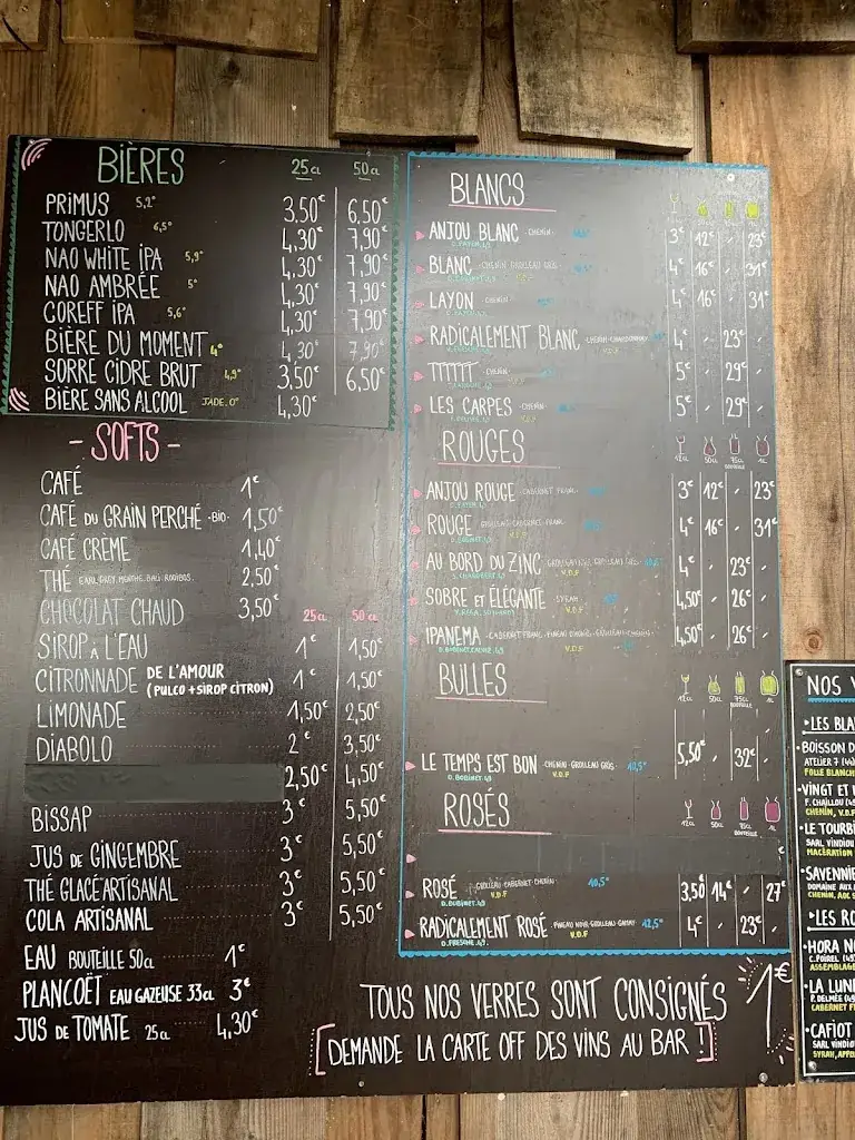 Menü_Guinguette En Rouge et Loire_Ponts-de-Cé_Bild_1