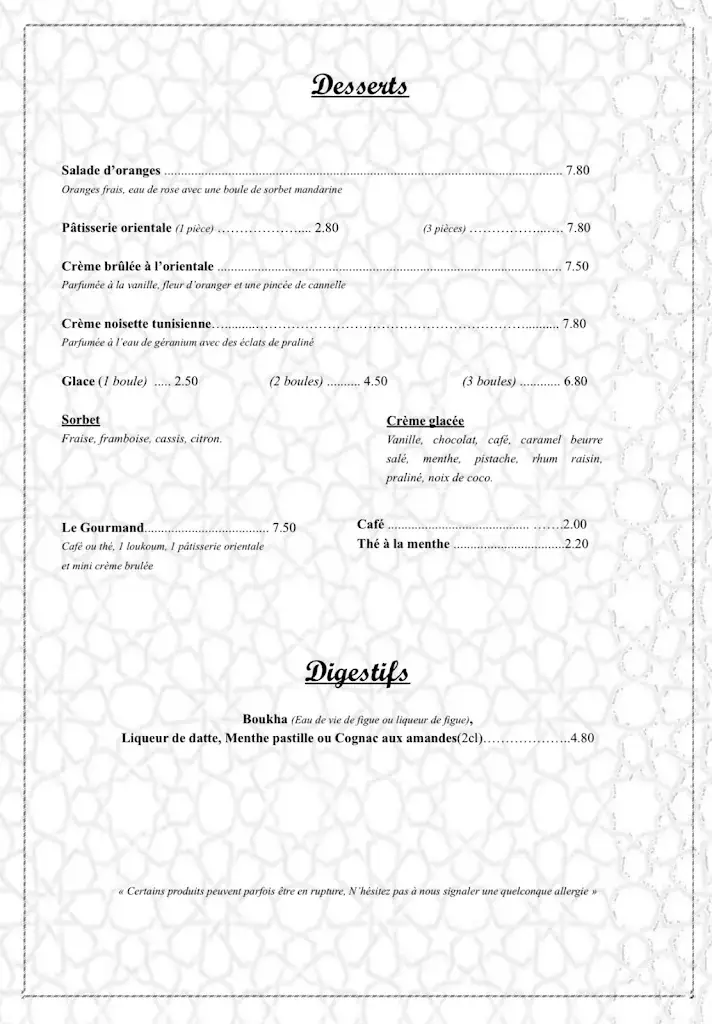 Menu_Restaurant La Dune Dorée_Herbiers_image_3