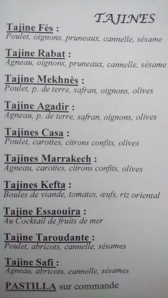 Menu_Restaurant La Dune Dorée_Herbiers_image_4