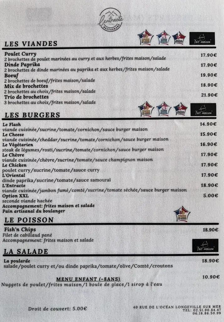 Menu_L'ENTRACTE_Longeville-sur-Mer_image_4