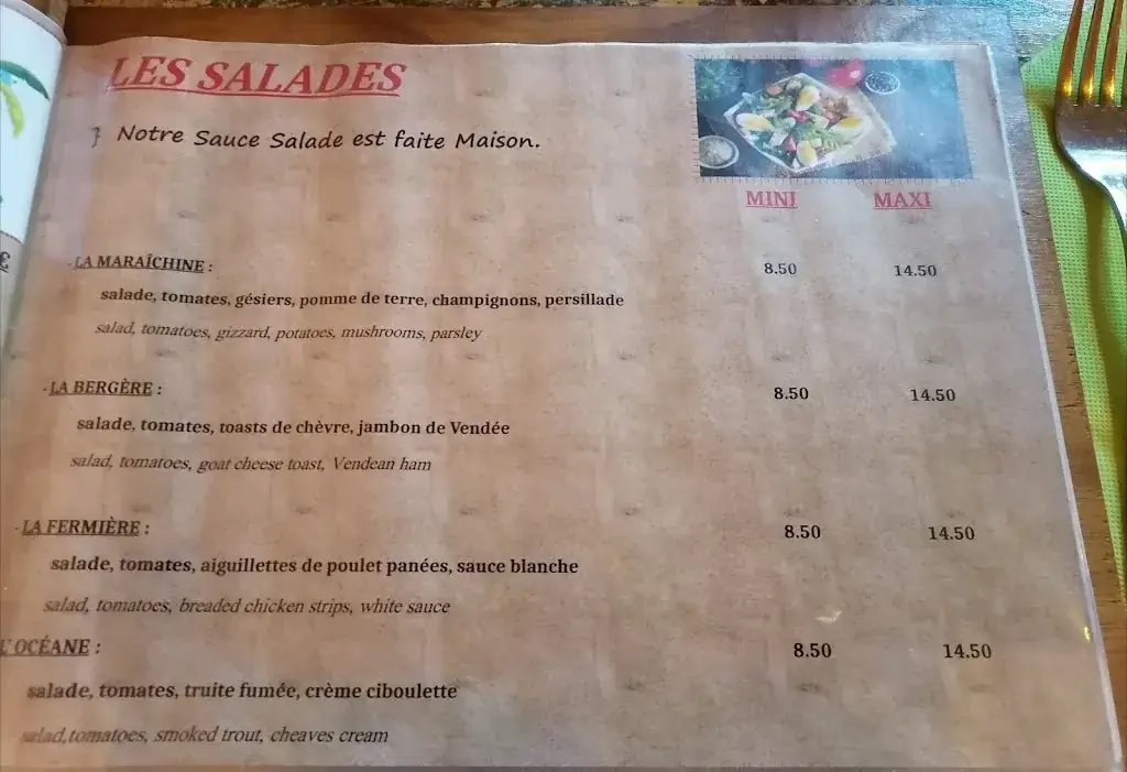 Menu_AU P'TIT RESTO'_Longeville-sur-Mer_image_2