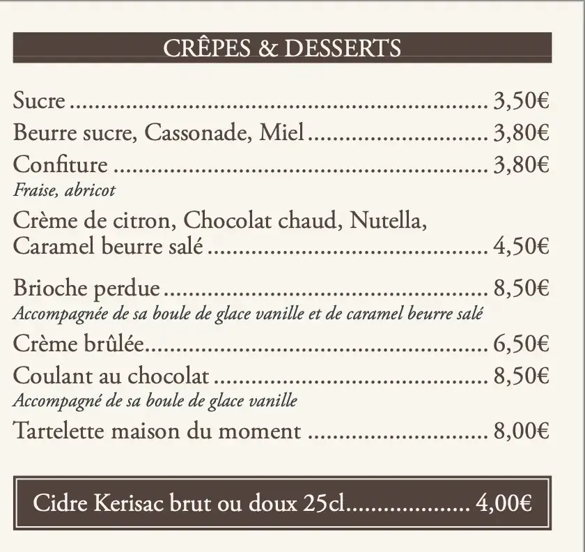 Menu_RESTAURANT LE BEL ENDROIT, LONGEVILLE SUR MER_Longeville-sur-Mer_image_1