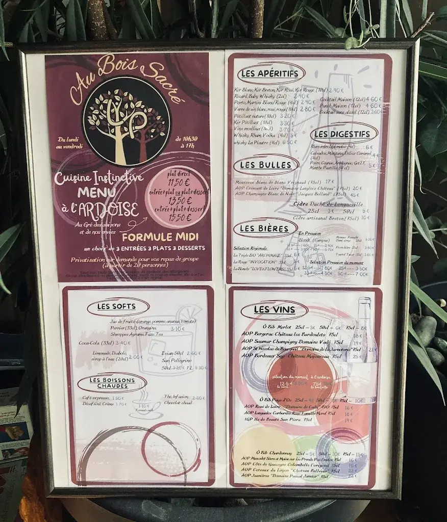 Menu_Au Bois Sacré_Luché-Pringé_immagine_2