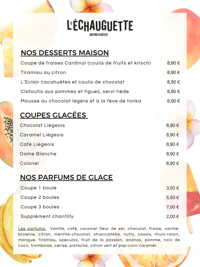 Menu_Restaurant L'Echauguette - Terrasse au bord de l'eau_Maillezais_image_2