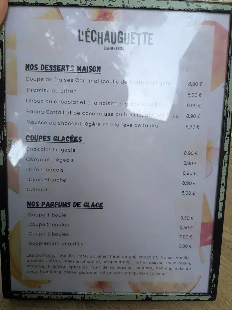 Menu_Restaurant L'Echauguette - Terrasse au bord de l'eau_Maillezais_image_4