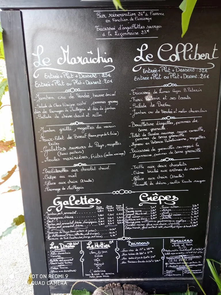 Menu_Auberge de l'Abbaye - 2024 Changement de propriétaire_Maillezais_image_4