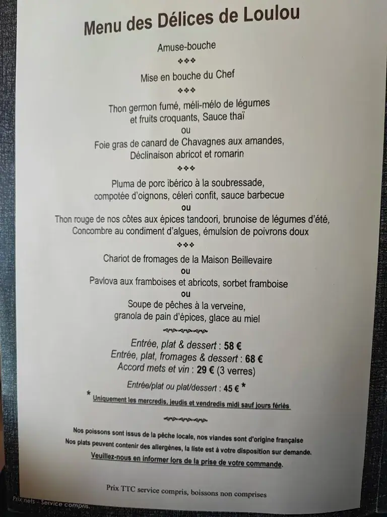 Menu_Loulou Côte Sauvage_Sables-d'Olonne_image_2