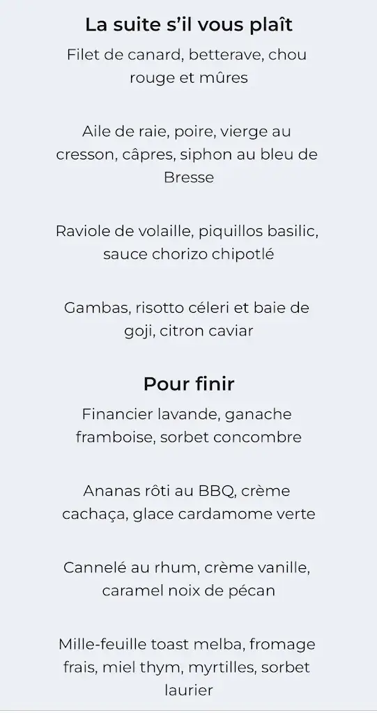 Menu_La Suite S'il Vous Plait_Sables-d'Olonne_image_1