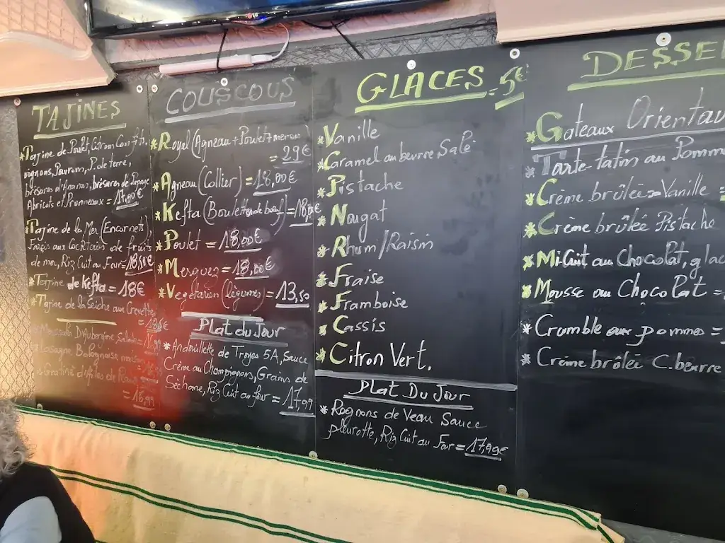 Menu_La Couscousserie des Sables_Sables-d'Olonne_image_1