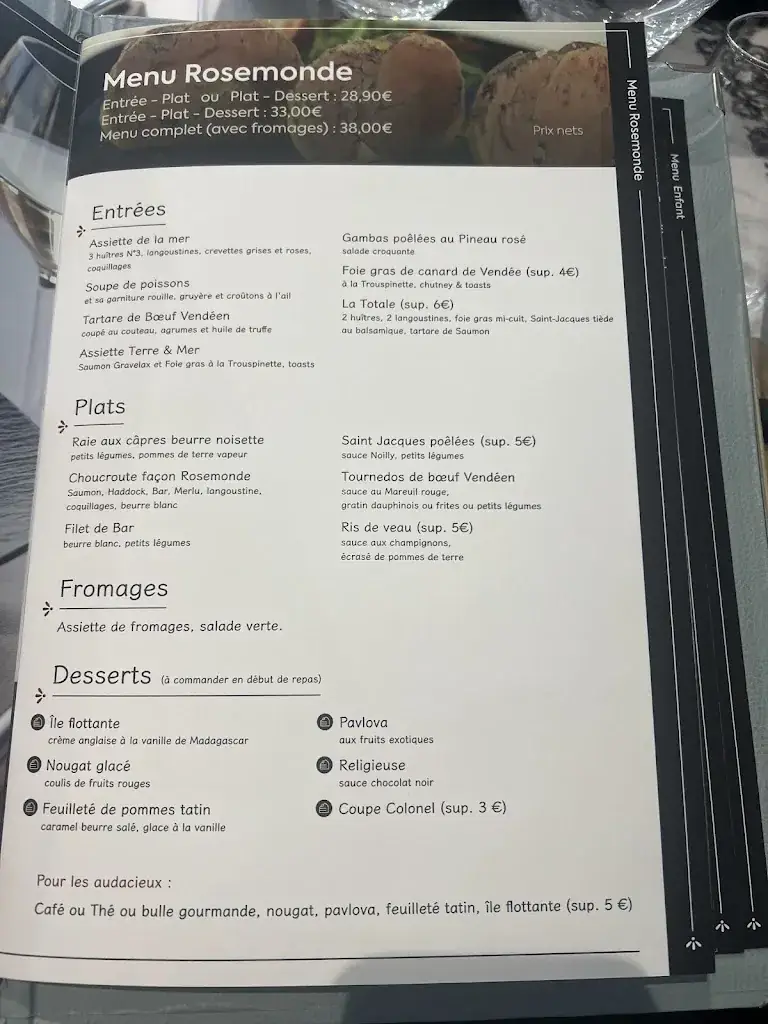 Menu_Restaurant Rosemonde_Sables-d'Olonne_image_3