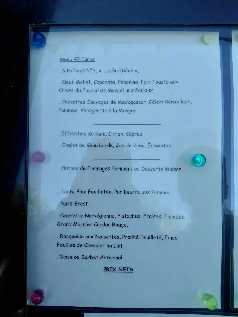 Menu_La Cuisine de Bertrand_Sables-d'Olonne_image_2