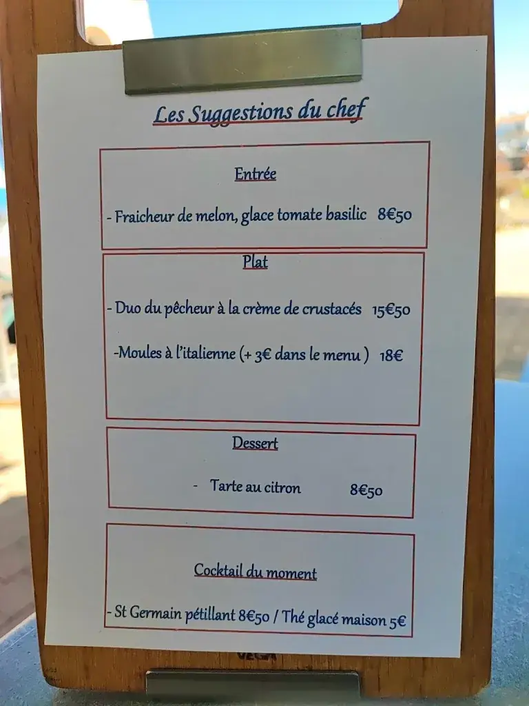 Menu_Restaurant-Traiteur Le P'tit Phare_Sables-d'Olonne_image_3