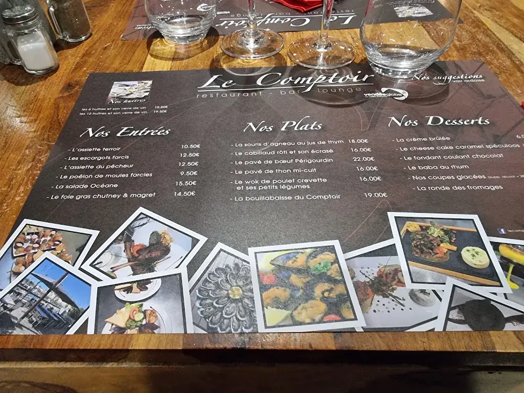 Menu_Le Comptoir - Restaurant Les Sables d’Olonne_Sables-d'Olonne_immagine_2