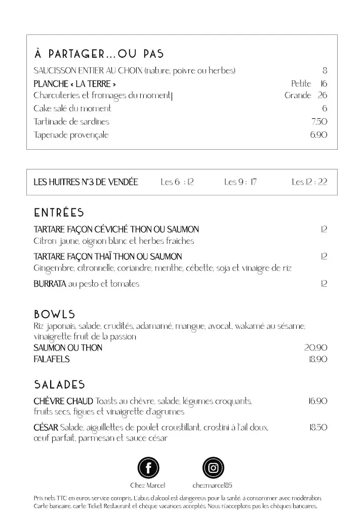 Menu_Chez Marcel_Sables-d'Olonne_image_3