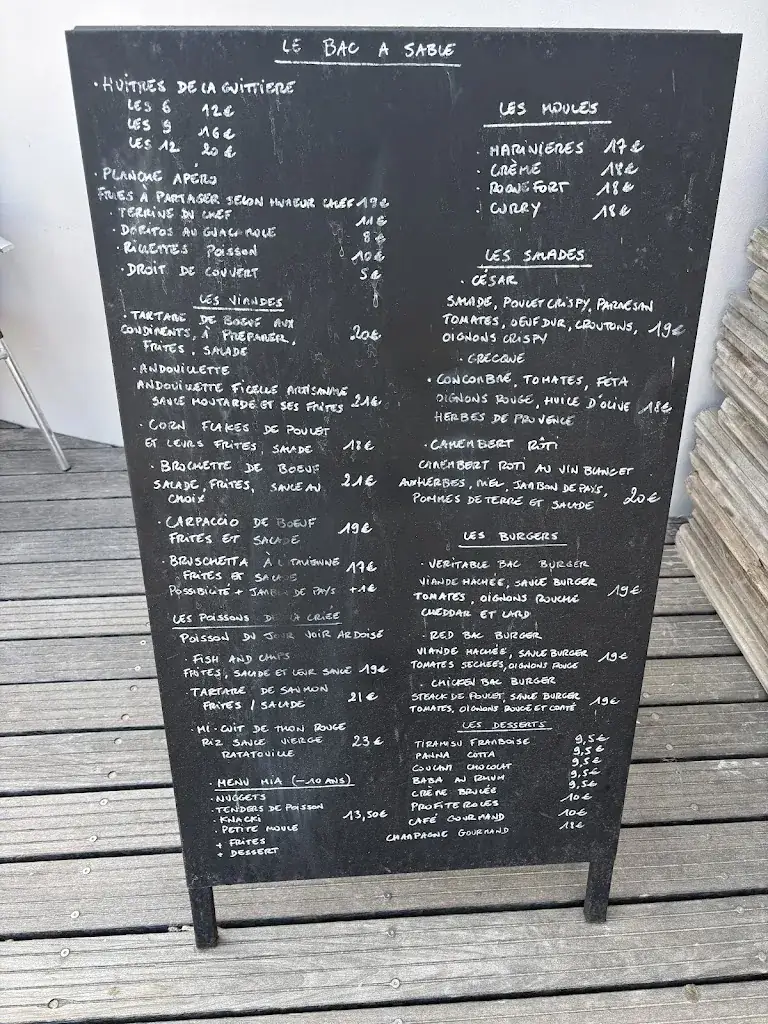 Menu_Le Bac à Sable_Sables-d'Olonne_immagine_1