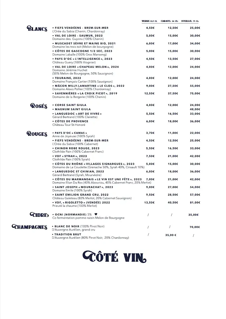 Menu_Chez Patacol Les Sables d'Olonne_Sables-d'Olonne_image_1