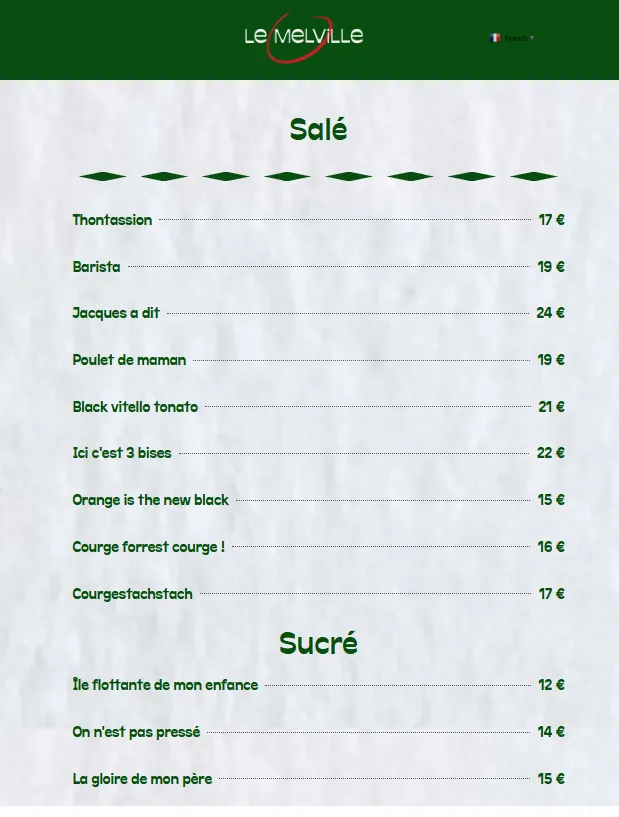 Menu_Le Melville_Paris_image_2