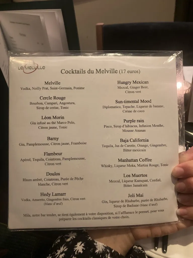 Menu_Le Melville_Paris_image_4