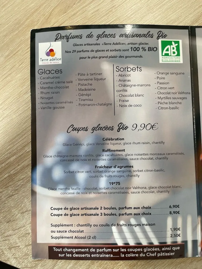 Menu_Le 1975 Restaurant_Andrézieux-Bouthéon_image_1