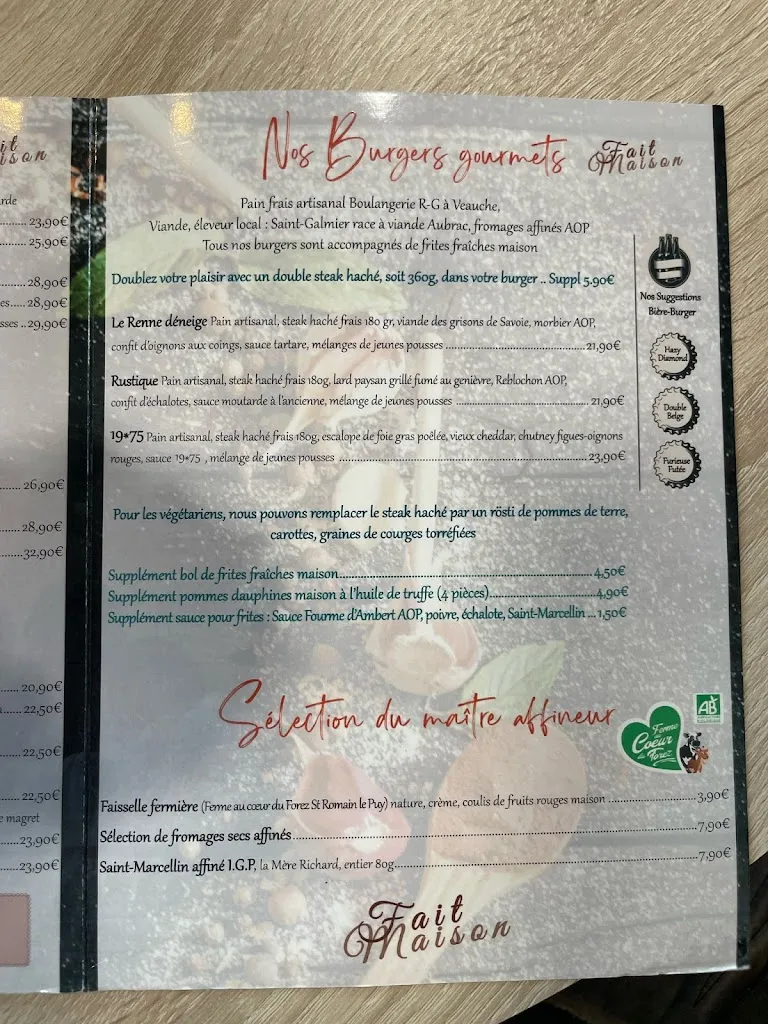 Menu_Le 1975 Restaurant_Andrézieux-Bouthéon_image_3