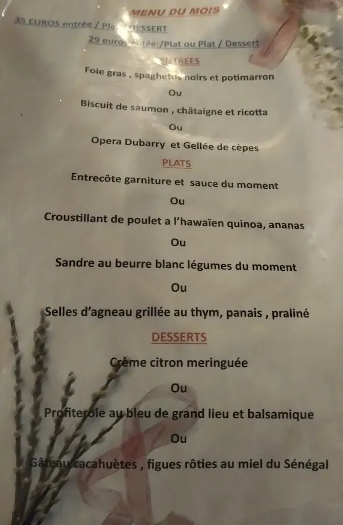 Menu_Restaurant Le Colvert, Chez p'tit père_Villeneuve-en-Retz_image_1