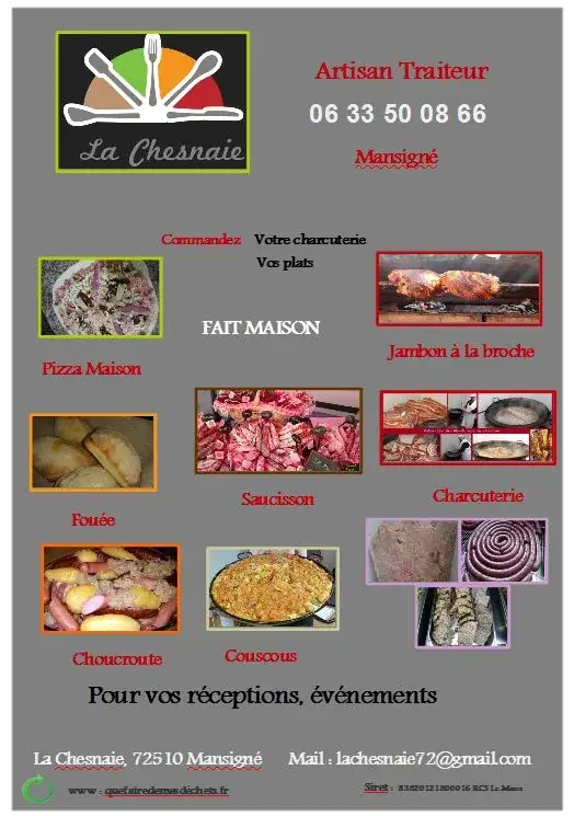 Menu_La Chesnaie_Mansigné_image_1