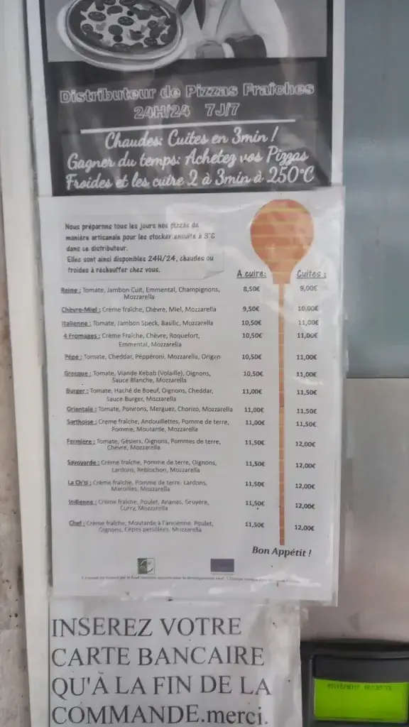 Menu_La ronde des pizzas_Mansigné_image_1
