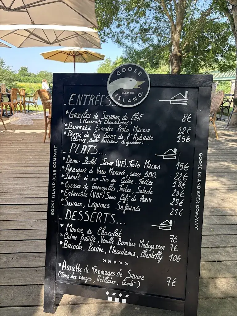 Menu_La Guinguette de l'Aubraie_Péault_image_1