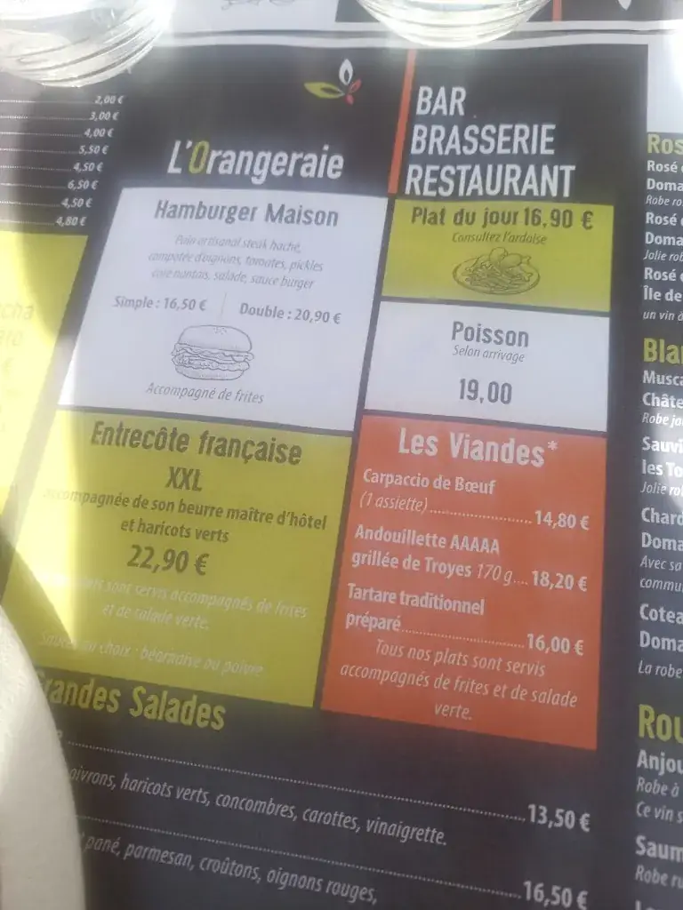 Menu_L'Orangeraie_Maulévrier_immagine_1