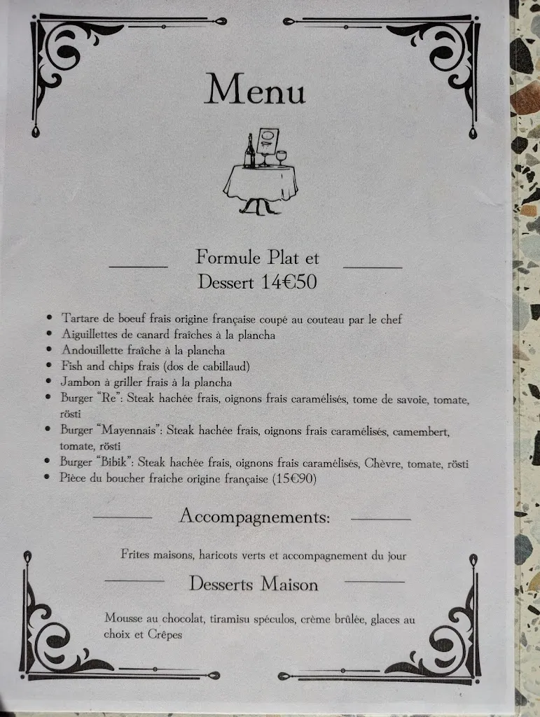 Menu_Brasserie La Renaissance_Mayenne_image_2