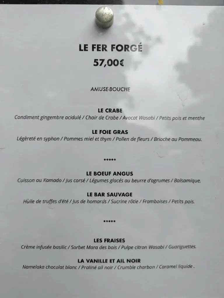Menu_RESTAURANT LA FORGE_Saint-Georges-Buttavent_immagine_3