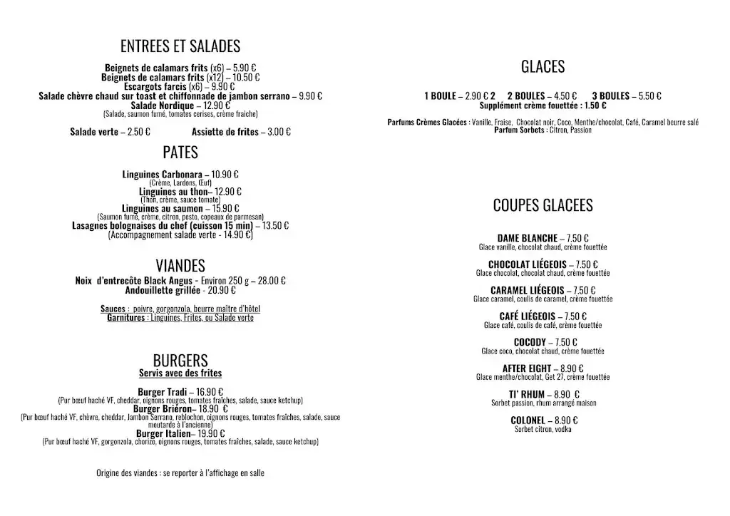 Menu_La Suite Restaurant & Pizzéria Missillac_Missillac_image_4