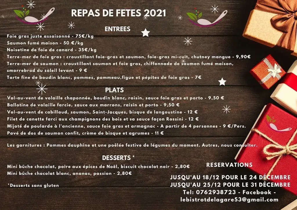Menu_Le Bistrot de la Gare_Brée_image_1