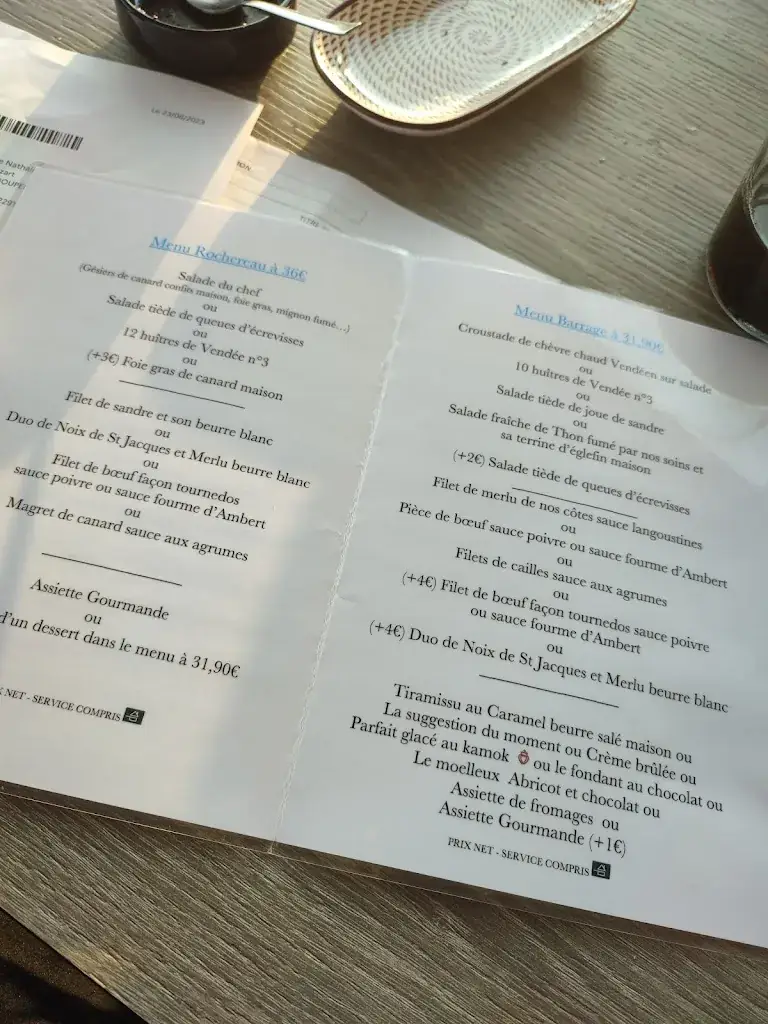 Menu_Restaurant La Morlière_Sigournais_image_2