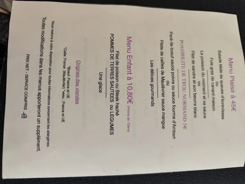 Menu_Restaurant La Morlière_Sigournais_image_3