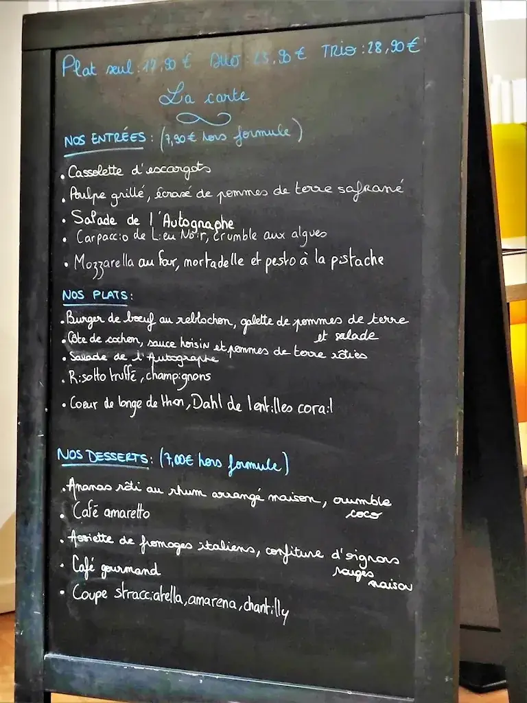 Menu_L'Autographe Brasserie_Mouilleron-le-Captif_image_3