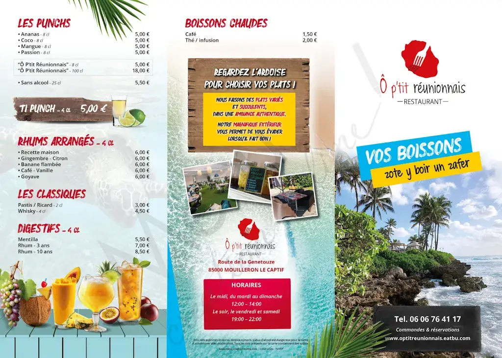 Menu_Ô P'tit Réunionnais_Mouilleron-le-Captif_image_2