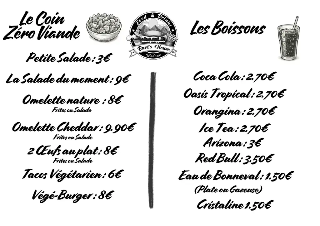 Menu_Bart's house_Modane_image_4