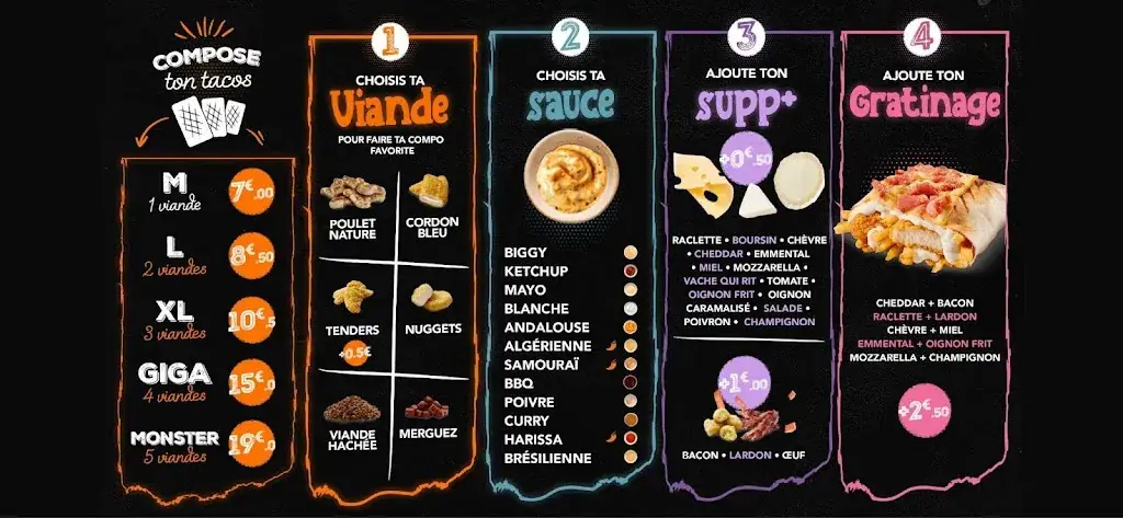 Menu_Tacos Time Mortagne_Mortagne-sur-Sèvre_image_2